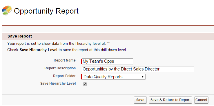 ReportRoleHierarchy